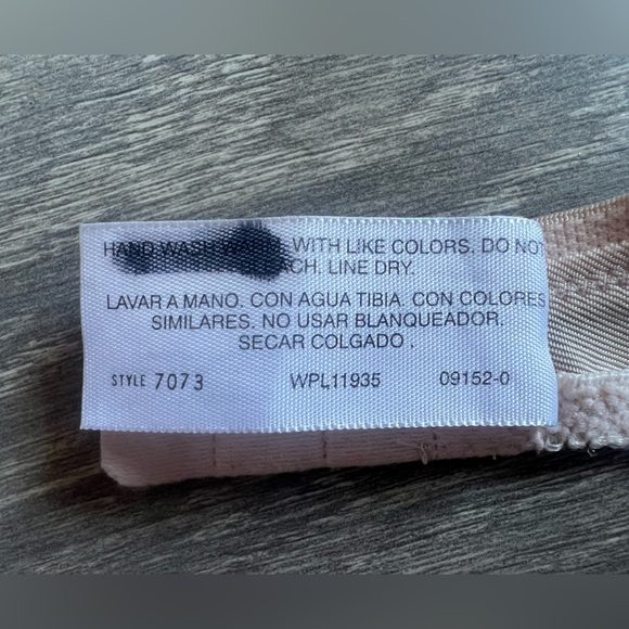 Delicates Second Skin Satin Unlined Unpadded Underwire Vintage Bra Champagne 34D - Picture 7 of 8